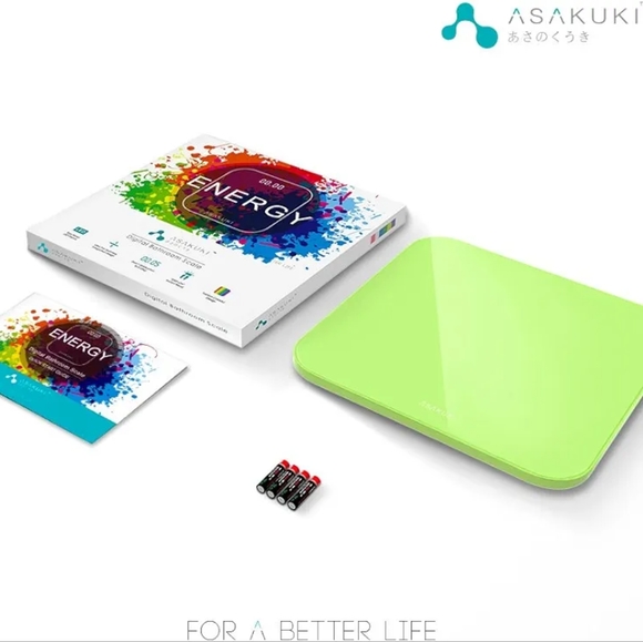 Accuracy Digital Body Weight Bathroom Scale By ASAKUKI, Ultra-Thin Anti-Slip - Picture 3 of 7